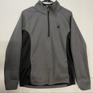 Spyder Jacket/Coat Mens Grey/Black (SIZE MEDIUM) 71H64004-05 *FLAW* (SIZE MED)